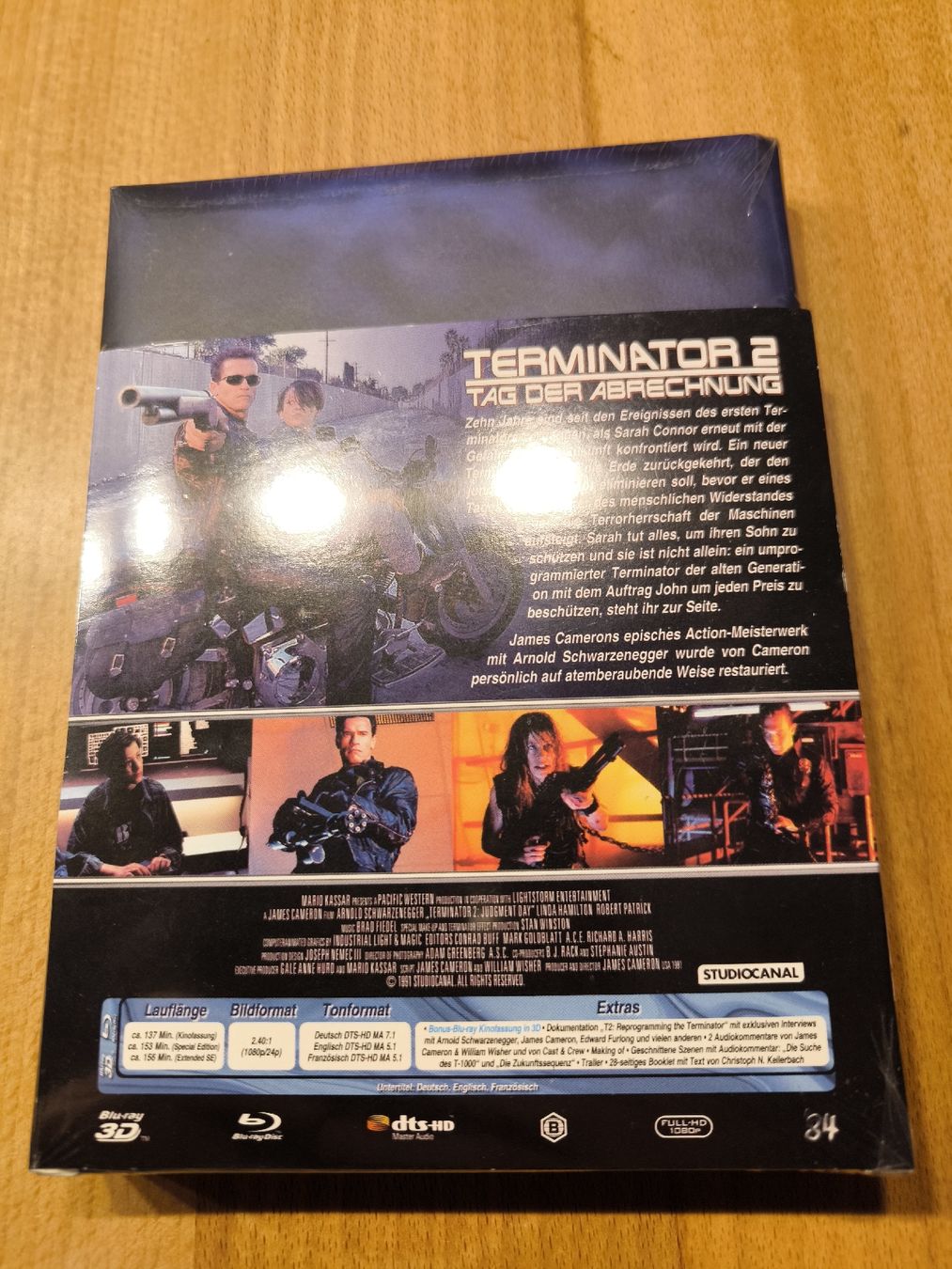 Tutti i DVDs: Terminator 2 wattiertes Mediabook OVP – Nuovo e nell'imballaggio originale da Dürnten venduto da Nexomynon 1