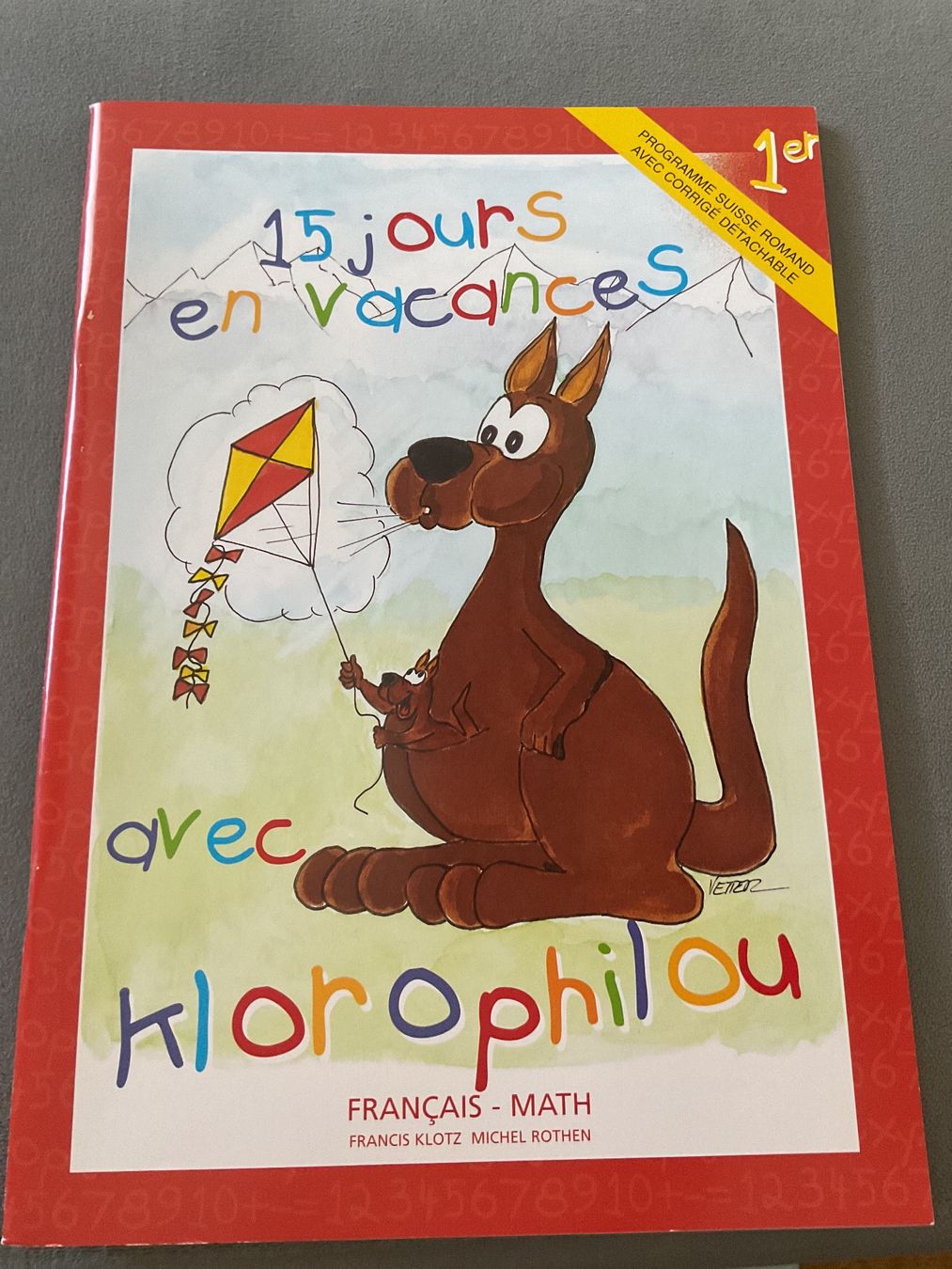 Libri: Cahier de vacances klorophile neuf 1er – Nuovo e nell'imballaggio originale da Icogne venduto da luna.16