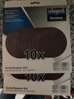2x 10 Stk Schleifpapier K240 für Wand und Deckenschleiffer