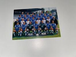 Mannschaftskarte FC Luzern FCL Saison 1996/97 – Rarität