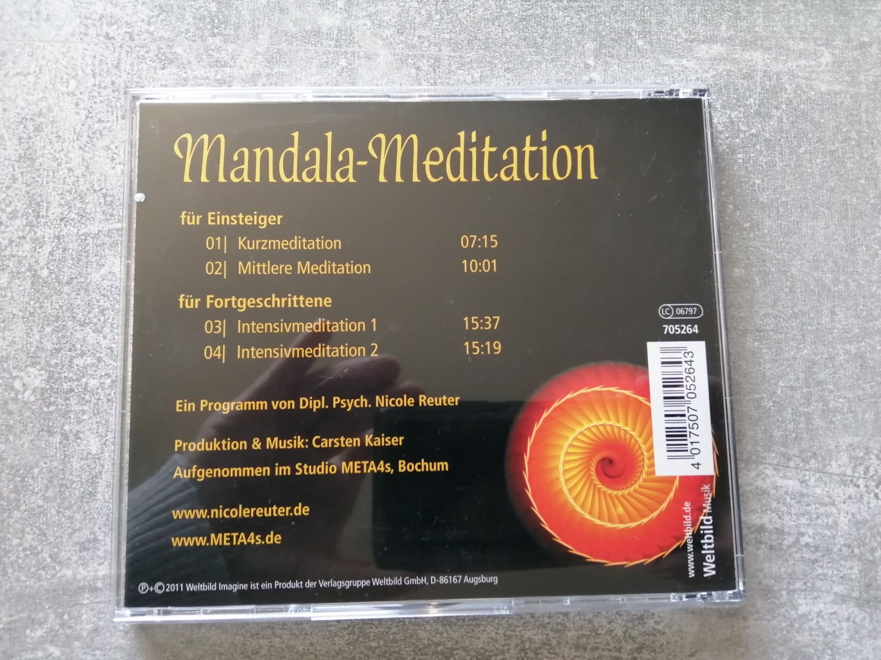 Audiolibri: Hörbuch: Mandala Meditation – Nuovo (secondo la descrizione) da Altstätten SG venduto da tollesauswolle 1