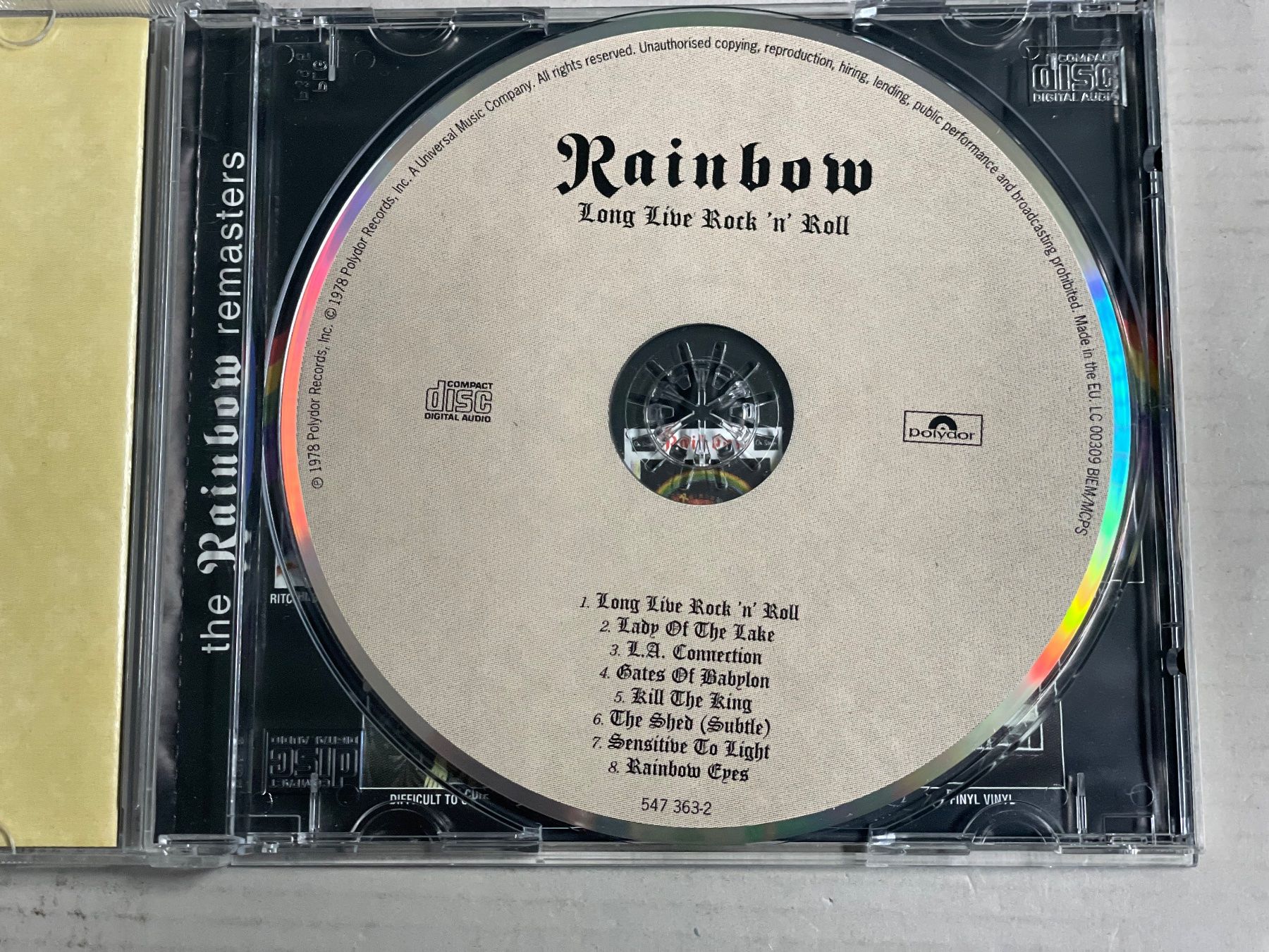 CD: Rainbow - Long Live – Usato da Muri b. Bern venduto da AdidasCollector 3