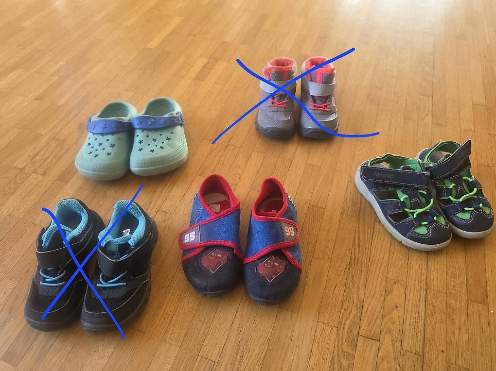 Scarpe per ragazzi: Schuhe Grösse 23 und 24 – Usato da Steckborn venduto da pua_2m8z