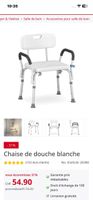 Chaise de bain adulte 