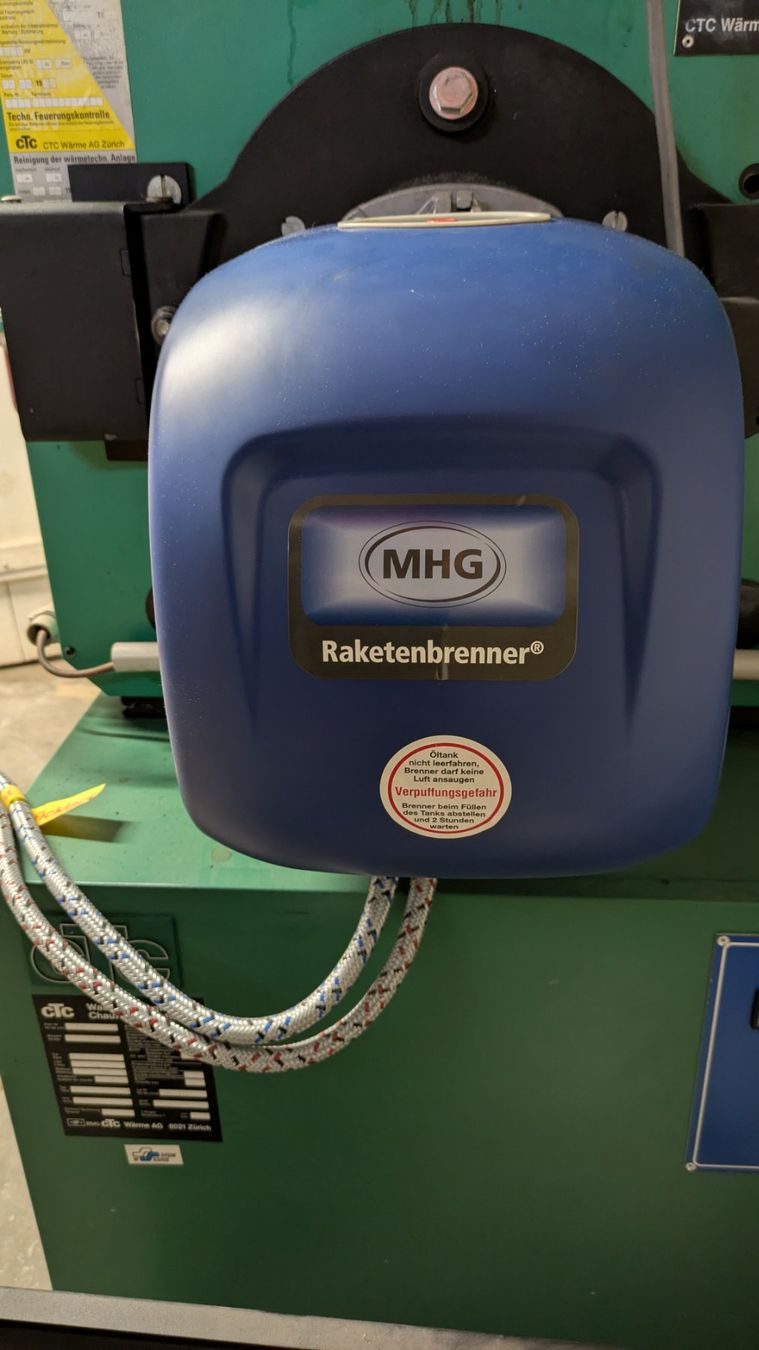 MHG Heizgeräte: MHG RE1.22H Ölbrenner – Gebraucht aus Ostermundigen von Cuboro 1