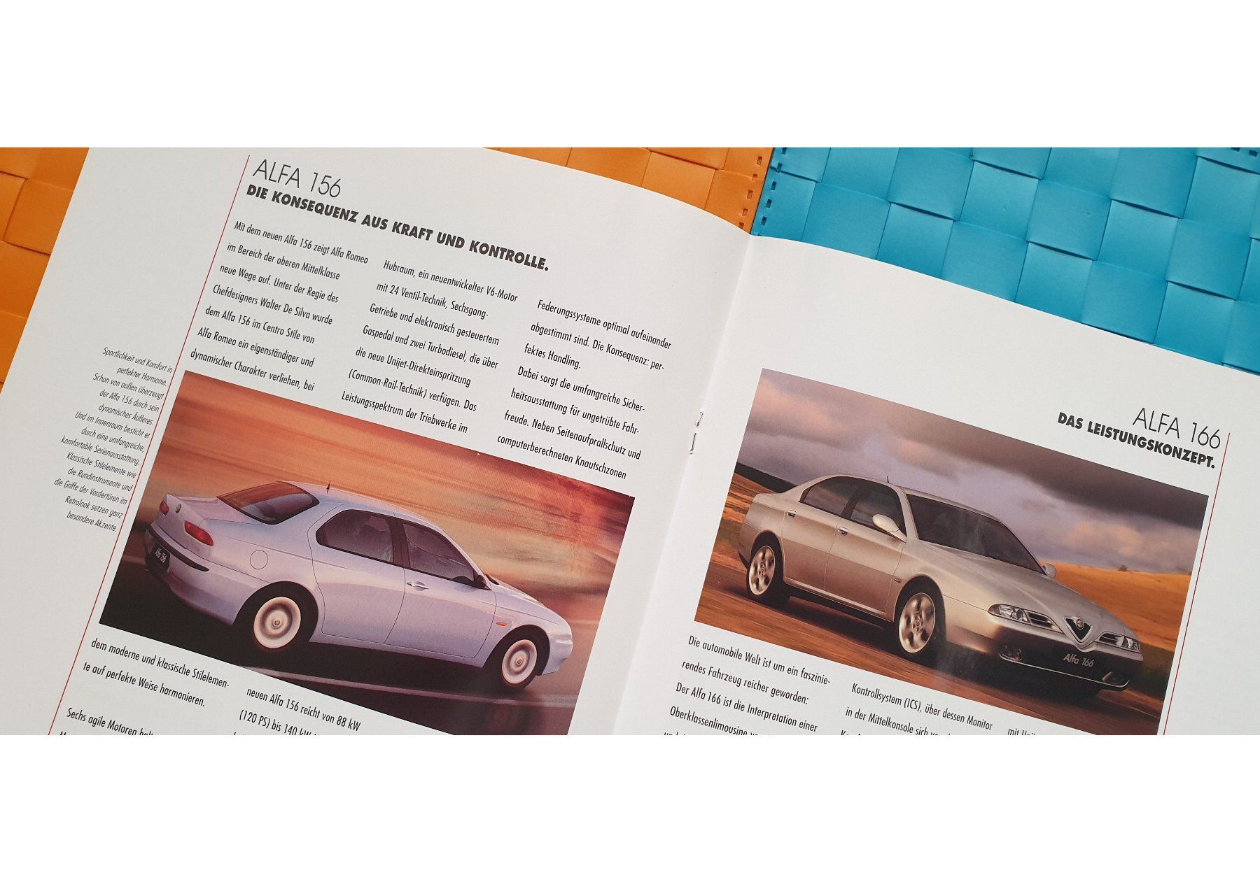 Riviste & Magazine: ALFA ROMEO PROGRAMM 1999 - Prospekt / Katalog – Usato da Viganello venduto da CARLiteratur 3