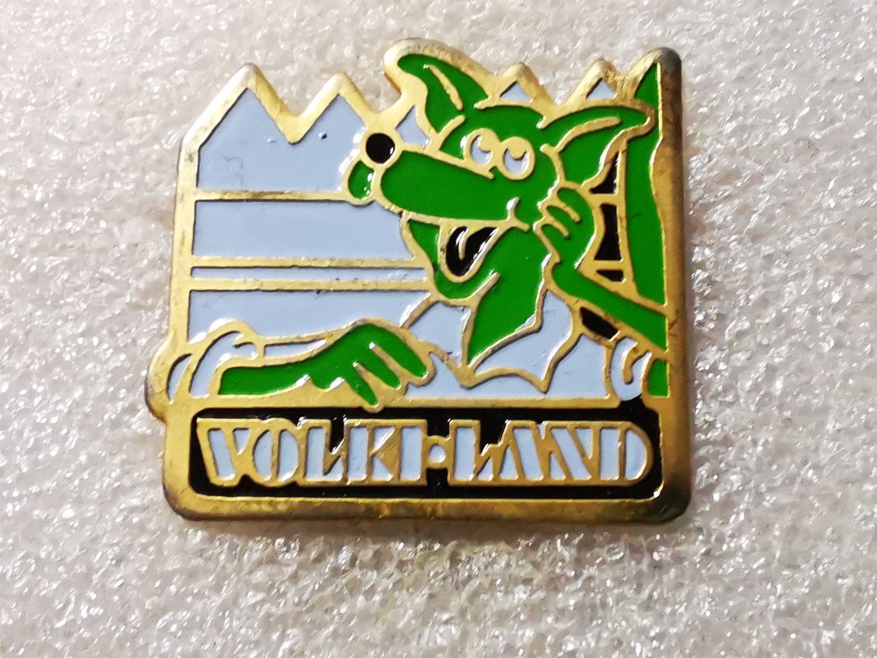Placchette & Badge: Ansteckpin 80: Volki Land – Usato da Oppligen venduto da Pin-Fall-Shop