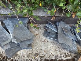 Schieferplatten Naturstein diverse Grössen gebraucht