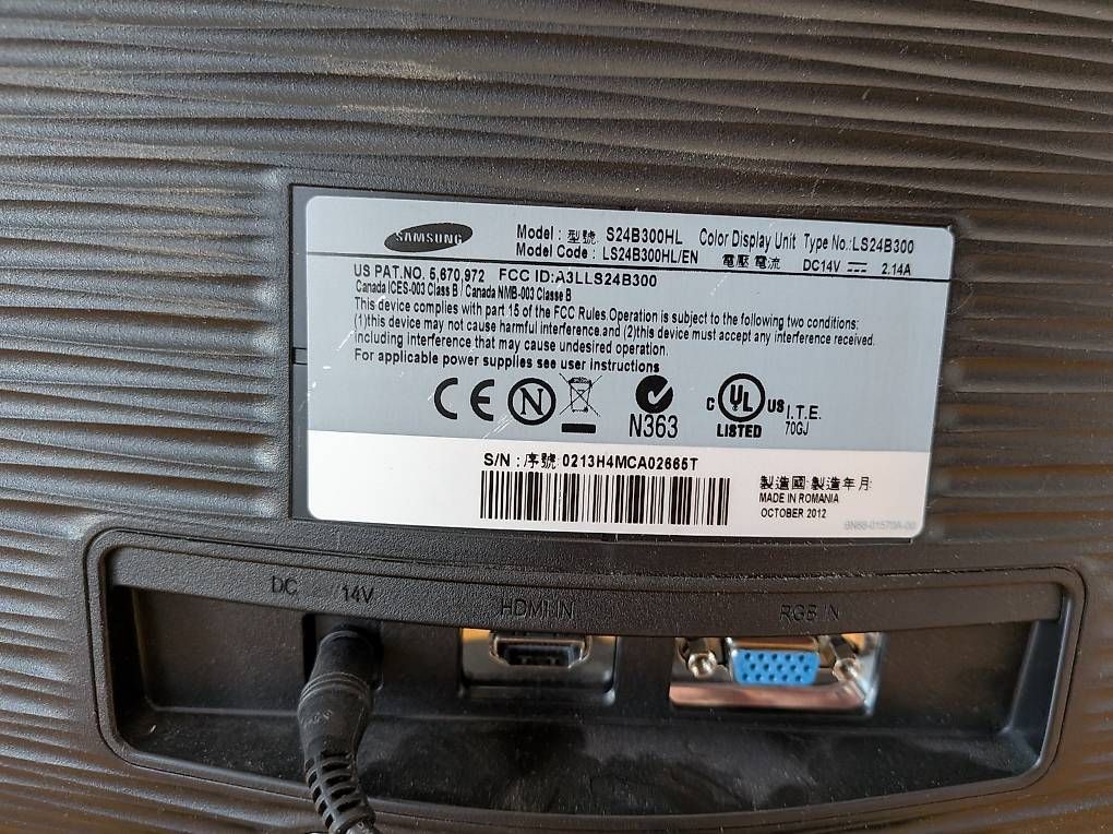 Ecrans: Monitor Samsung s24b300hl – D'occasion à Zürich par Hungi04 1