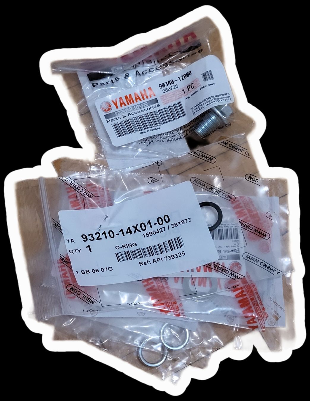 Yamaha Alle Rollerersatzteile: Kit vidange pour Xmax neuf et complet – Neu und originalverpackt aus Vevey von Nirgal 4