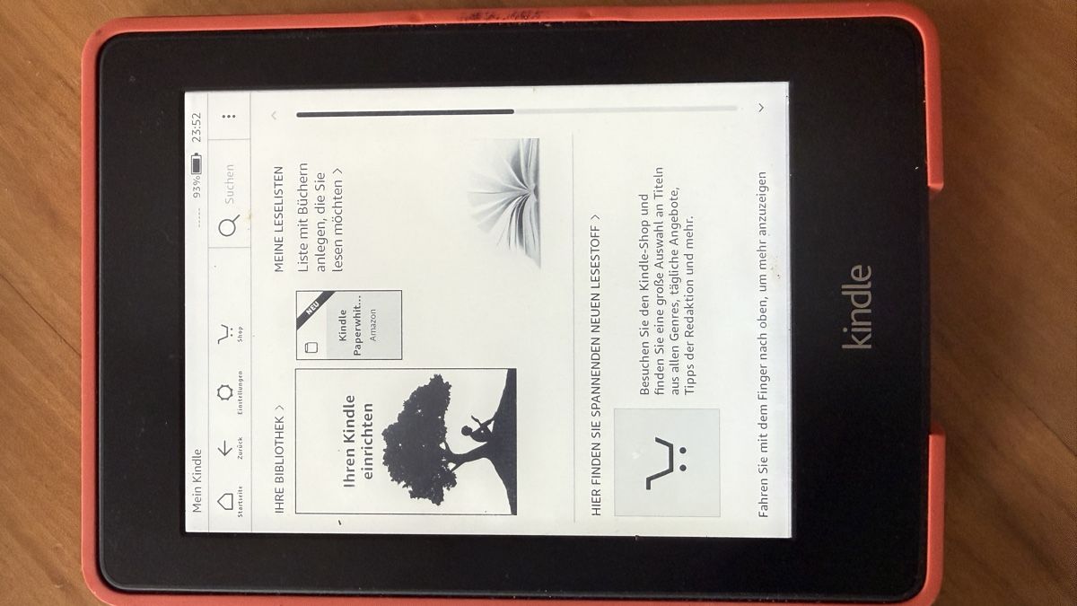 Amazon Tablet PC: Kindle Reader 3 GB mit Hülle guter Zustand – Gebraucht aus Uerkheim von Zusle 4