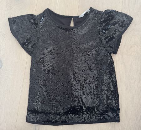 H&M Pailettenset (Hose/Shirt) 140 cm