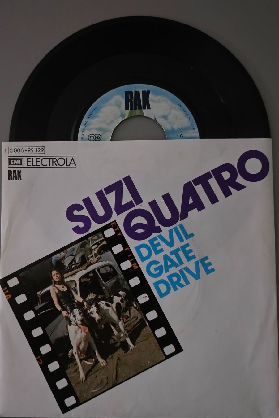 Schallplatten: Suzi Quatro Single – Devil Gate Drive – Gebraucht aus Root von atelier22