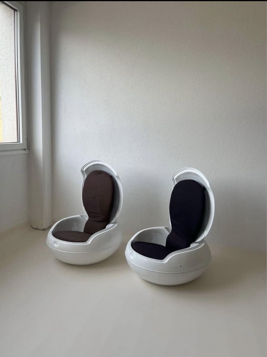 Poltrone: Garden Egg Chair par Peter Ghyczy – Usato da Servion venduto da marion13or 3