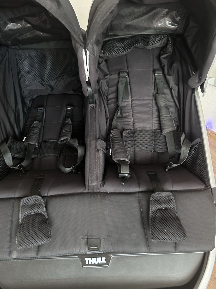 Thule Carrozzine: Top-Thule-Zwillings-Geschwisterwagen – Usato da Uster venduto da Pink.Pepsi 6