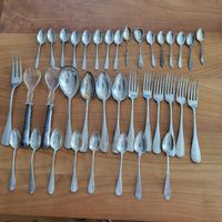 Diverse 800er SilberBestecke