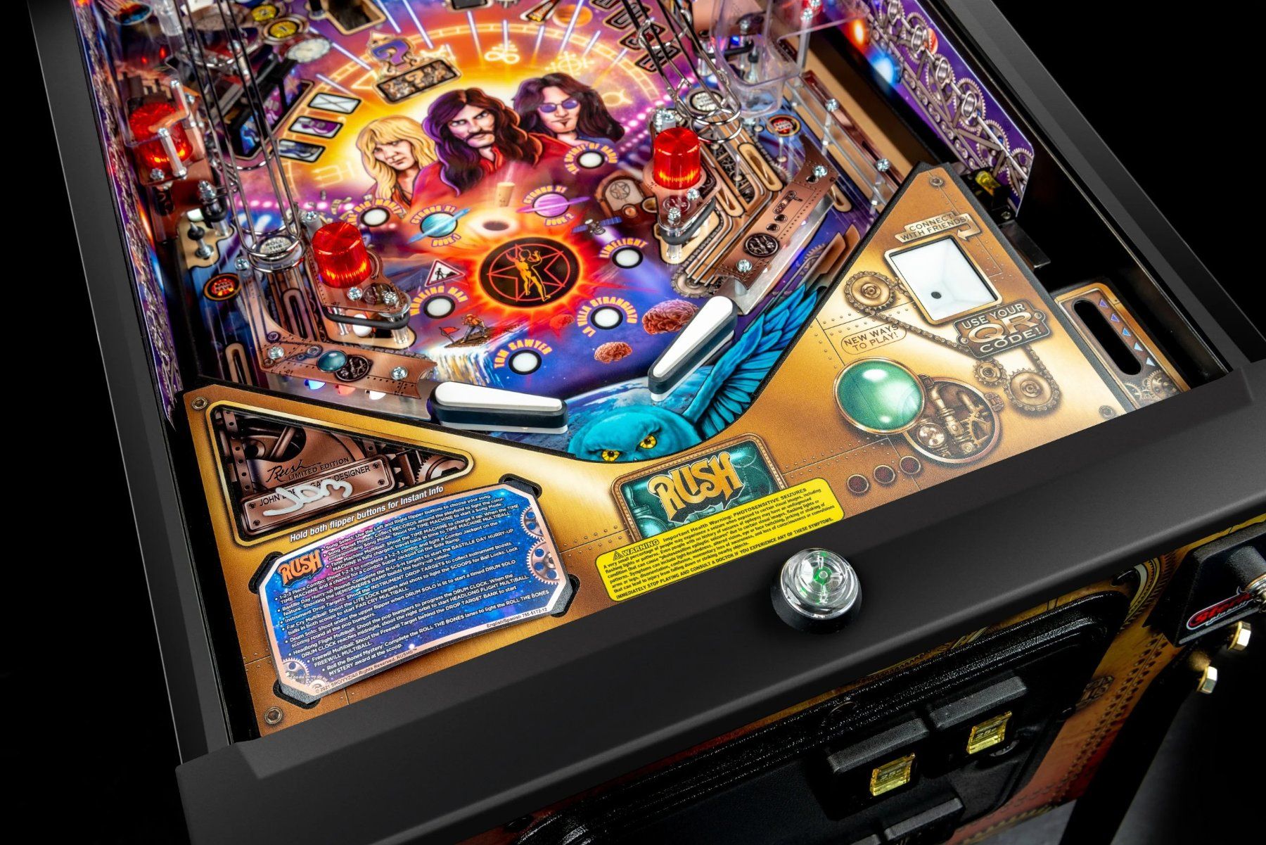 Stern Pinball Flipper: Rush LE Stern Flipperkasten - NIB Limited Edition – Usato da Carì venduto da Max1102 4