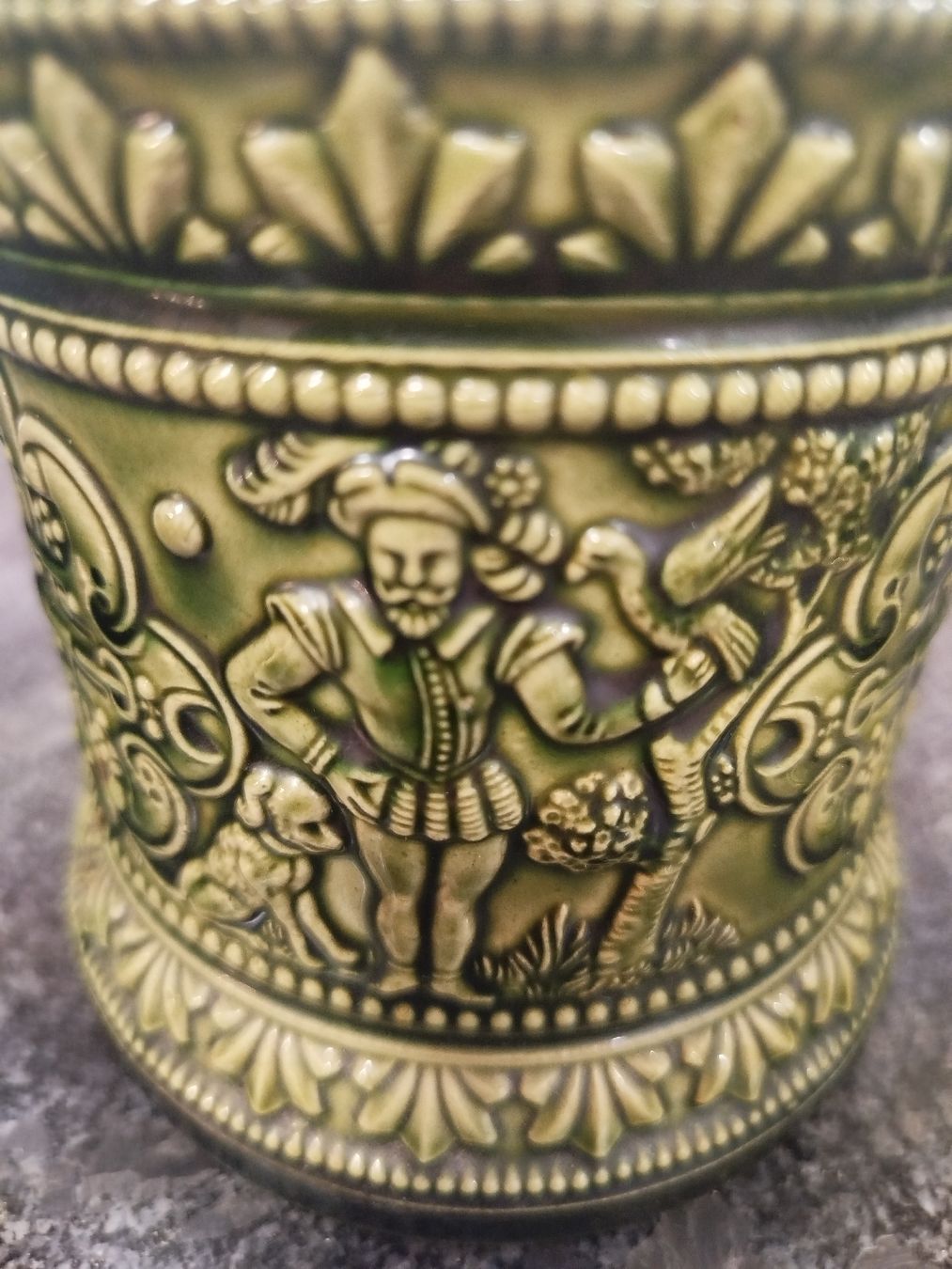 Contenitori & Simili: Vintage German ceramic tobacco – Usato da Genève venduto da Octo-puces 2