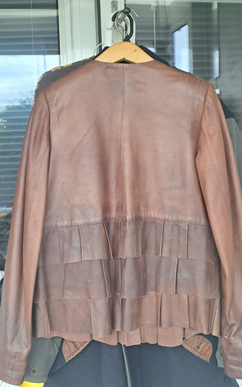 Bernardo Giacche: Edle Designer-Lederjacke aus Lammleder – Usato da Chur venduto da Okapi77 4