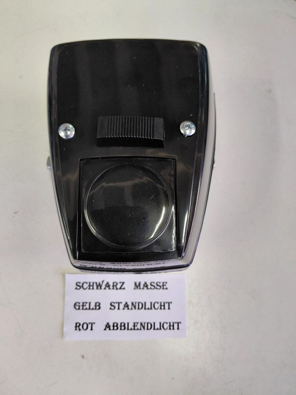 Ciclomotori: Neue LED Lampe 1PH eckig Puch/Sachs/Universal mit Schalter – Nuovo (secondo la descrizione) da Gettnau venduto da ant_r5h7