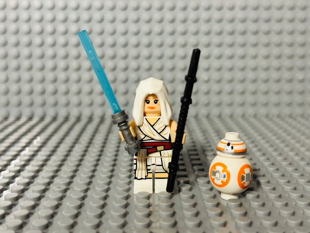 STAR WARS Minifigur - Rey & BB-8 (für LEGO) 1