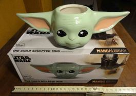 3D-Tasse Baby Yoda aus der Serie The Mandalorian