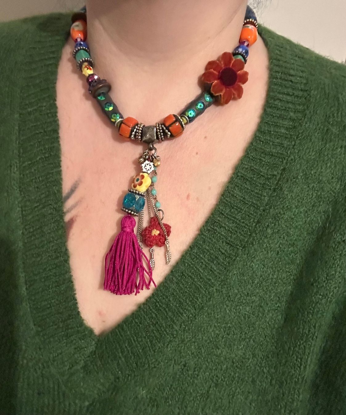 Ketten: Collier de la marque Reminiscence Multicolore – Neu (gemäss Beschreibung) aus Lausanne von Magic1900