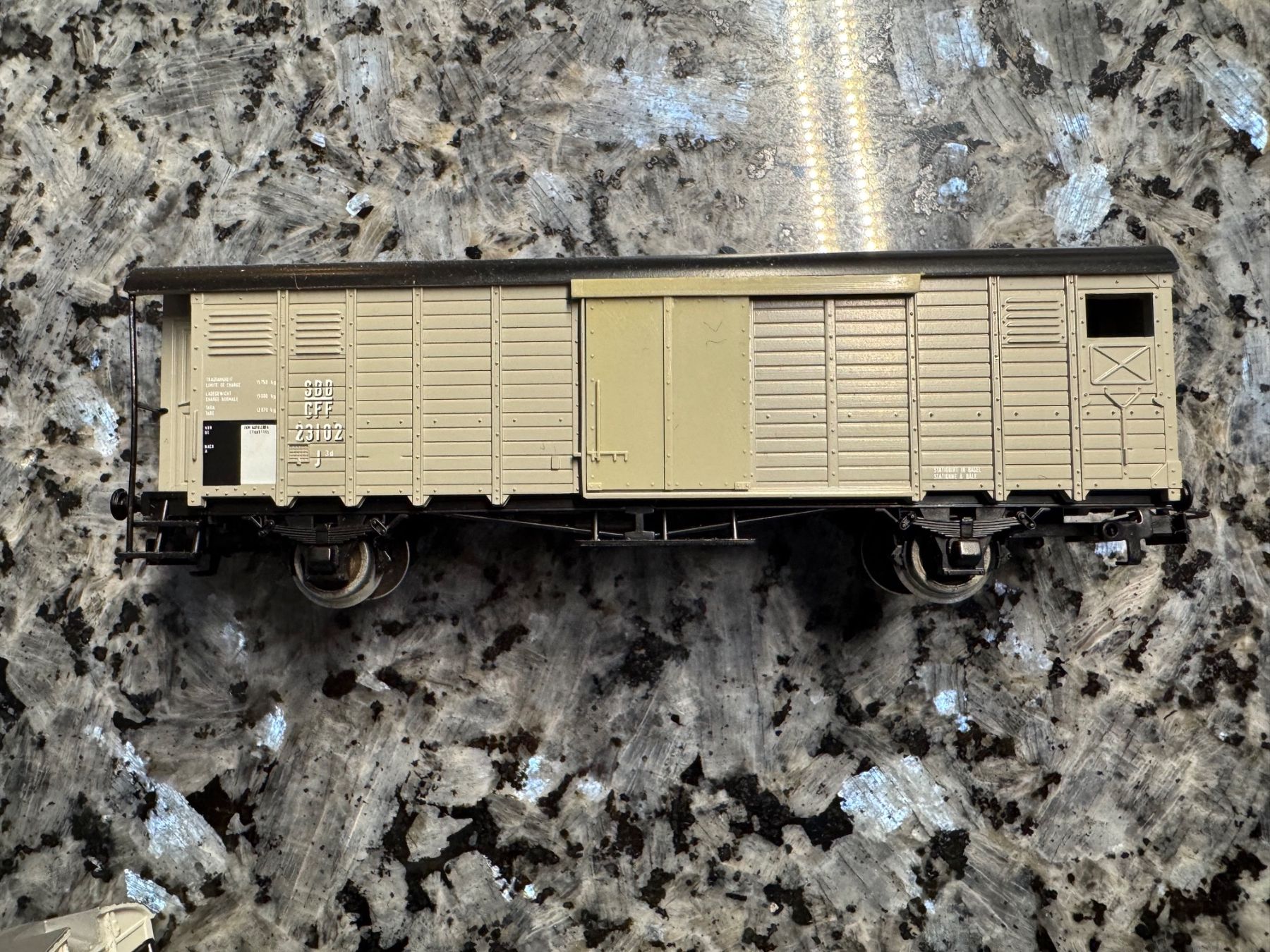 Märklin Modellini di ferrovie: 1 Eisenbahnwagen Märklin – Usato da Bronschhofen venduto da pgds