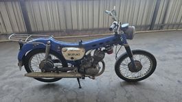 Suzuki B100P Motorrad Restaurationsprojekt  (047)