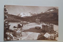 AK CP Arosa Winter Schnee alte Häuser 1920 GR