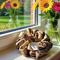 Scrunchie - 100%Seide - Elegant und Sanft - Handmade - Neu!