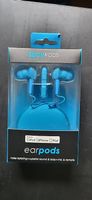 BOOMPODS auricolari blu con microfono e telecomando