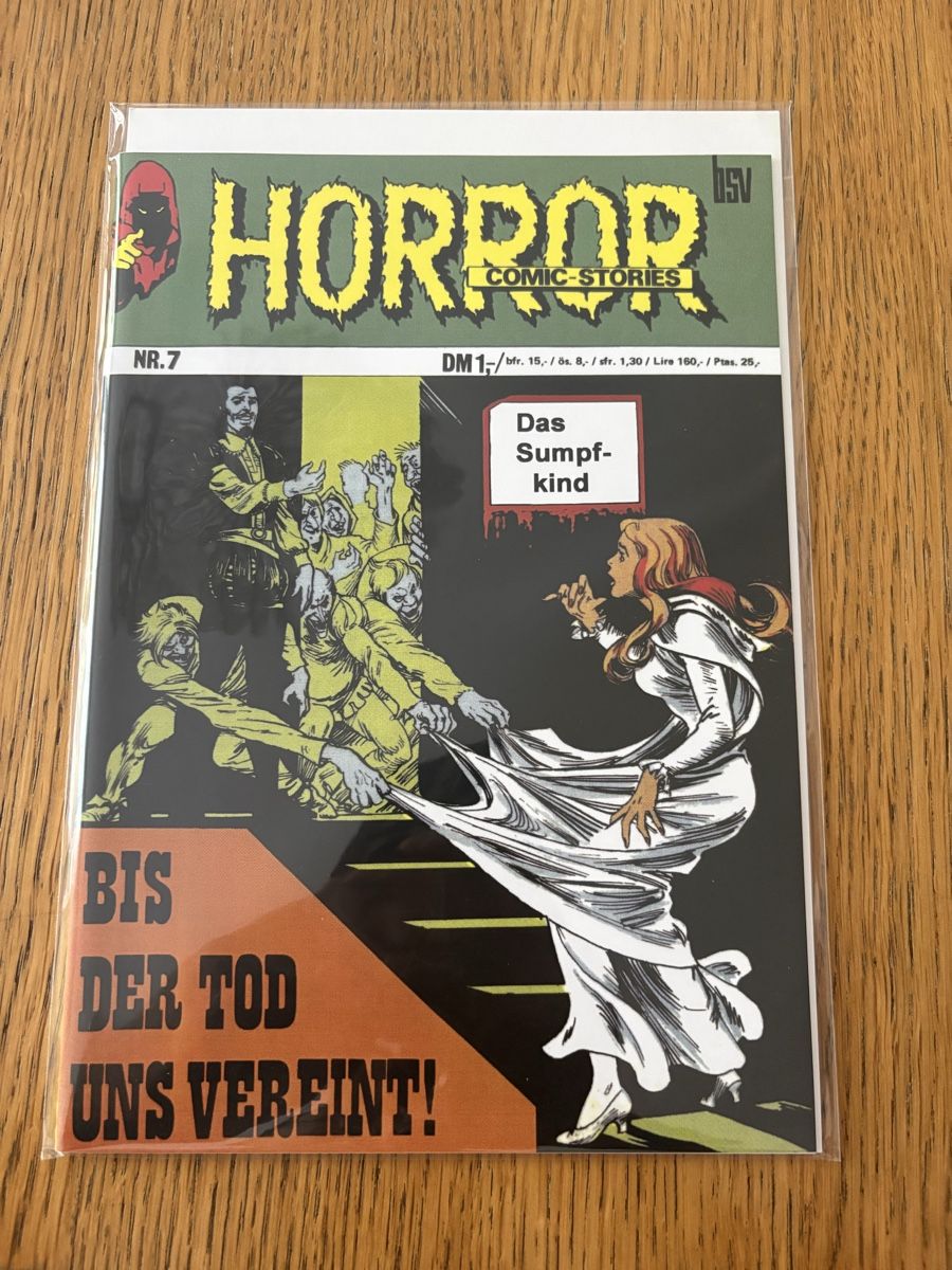 Fumetti: Horror BSV Jubiläumsausgabe nummer 7 ! – Nuovo (secondo la descrizione) da Wangen b. Dübendorf venduto da Antiz1210