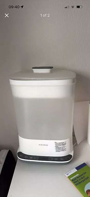 Baby-Mahlzeiten: Sterilizer bottle pacifiers Hauture – Gebraucht aus Zürich von mat_5l7y 1
