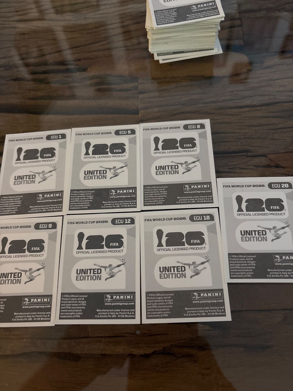 Panini Sammelbilder & Trading cards: Panini ECU – Neu (gemäss Beschreibung) aus Spiez von inf_l9c6 1
