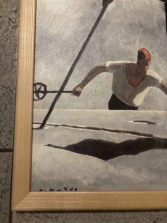 Dipinti: Quadro Alfons Walde – Usato da novaggio venduto da cam_5stl 1