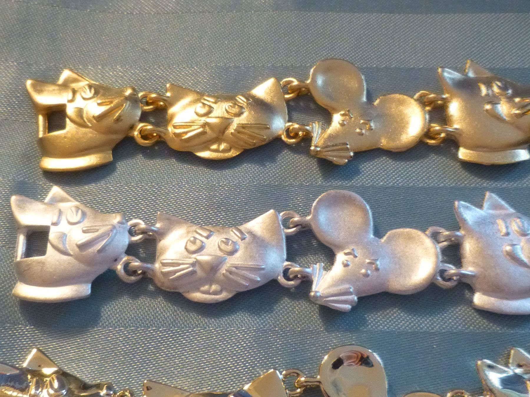 Bracciali & Braccialetti: Tom Jerry Armband AJC/USA "gold" – Usato da Hinwil venduto da Glasperlen 3