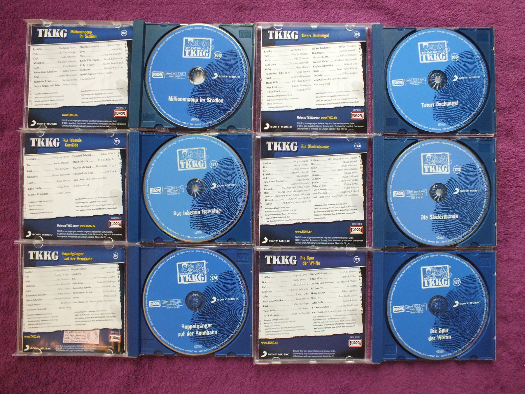 CD: 6 - TKKG - Hörspiel - CD´s – Usato da Müllheim Dorf venduto da Seeeule01 7