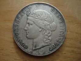 (H6) 5 Franken 1907