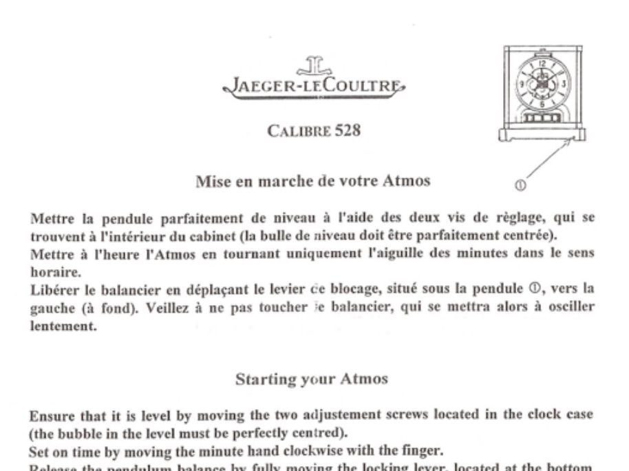Jaeger-Lecoultre Orologi da terra & Orologi da parete: Jaeger-Lecoultre Atmos Colani – Usato da Genève venduto da aspaklariacollection 7