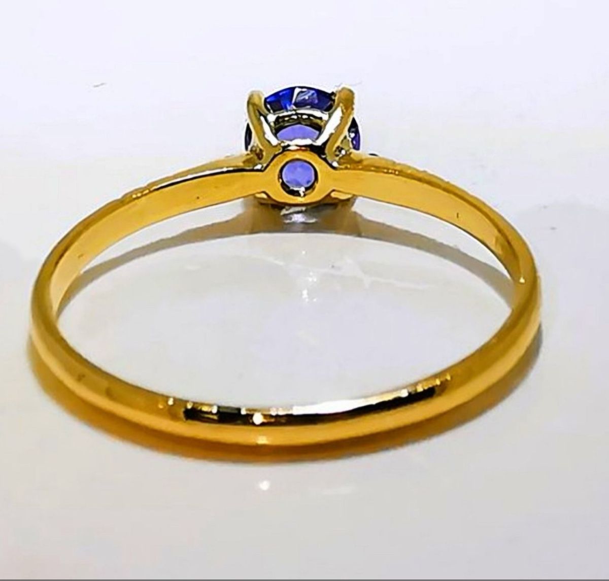 Anelli: Tansanit Diamant Ring 14k Gelbgold – Nuovo e nell'imballaggio originale da Untersiggenthal venduto da TimeandShine 1