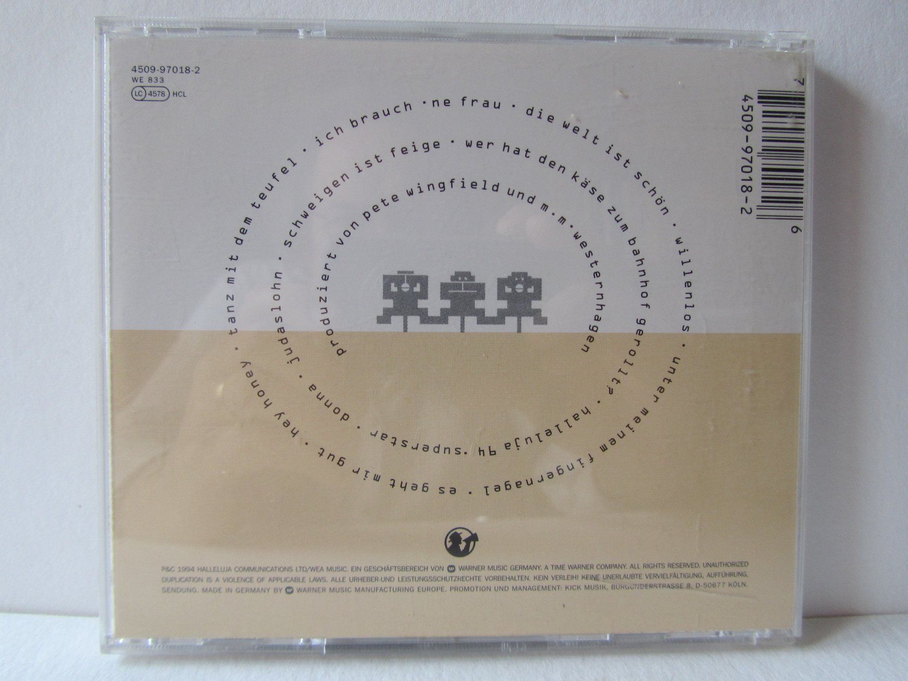 CD: Westernhagen, CD, affentheater – Usato da Weiningen ZH venduto da dietsch57 1