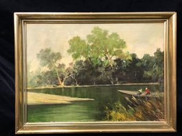 Gemälde  signiert a. Busa  Öl a. Lwd.Mass:76x56cm