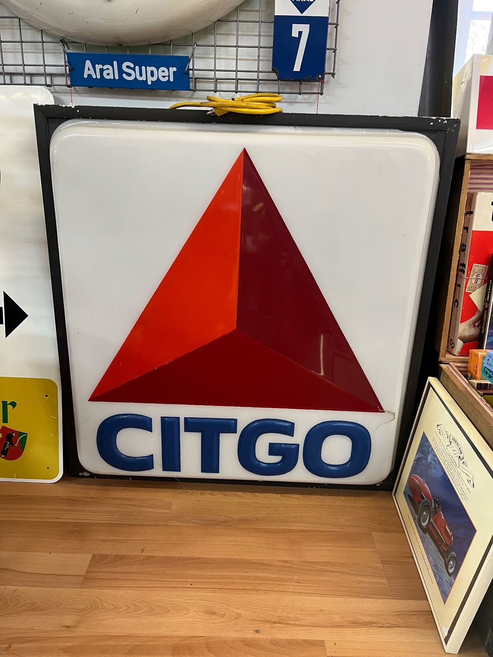 Schilder: Citgo - Leuchtreklame – Gebraucht aus Erlinsbach von Stu-ff 1