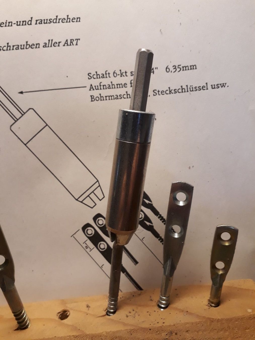 Tutti gli attrezzi: Zum Blatschrauben reindrehen – Usato da Huttwil venduto da suiprerrib 3