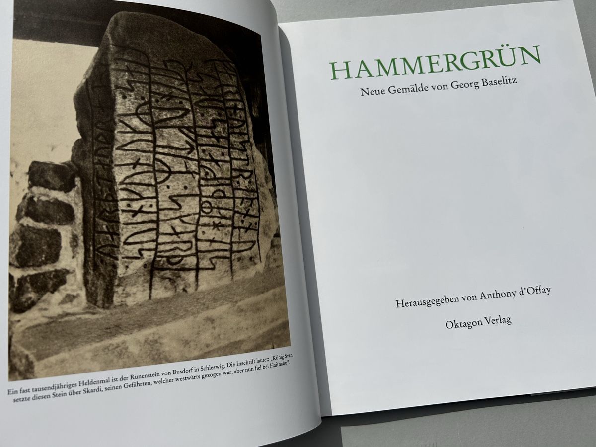 Bücher: RARE Georg Baselitz "Hammergrün" Book - Art Collection. – Gebraucht aus Zürich von Coffeetable88 1