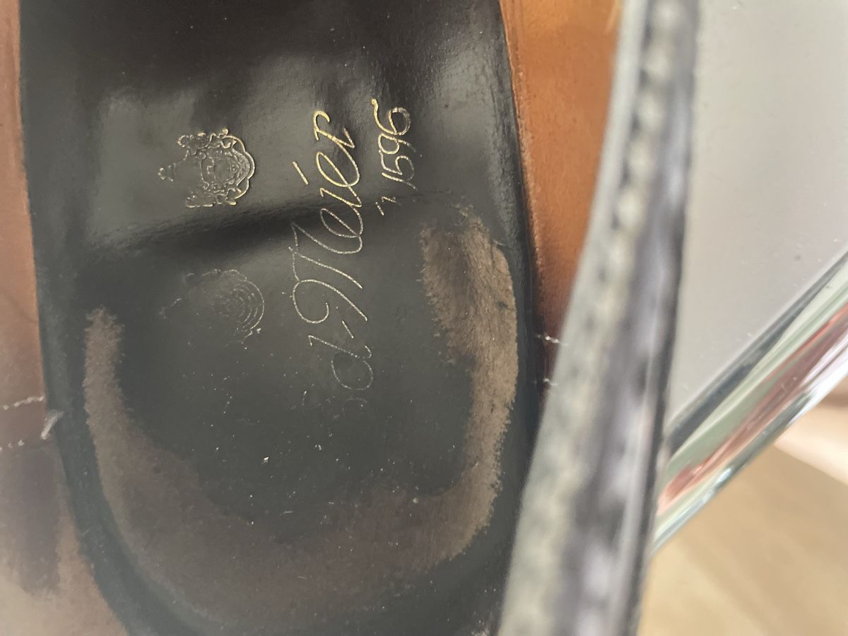Scarpe da uomo: Ed Meier Herren Budapester 1596 schwarz – Usato da Oberwil b. Zug venduto da eli_q5dp 3