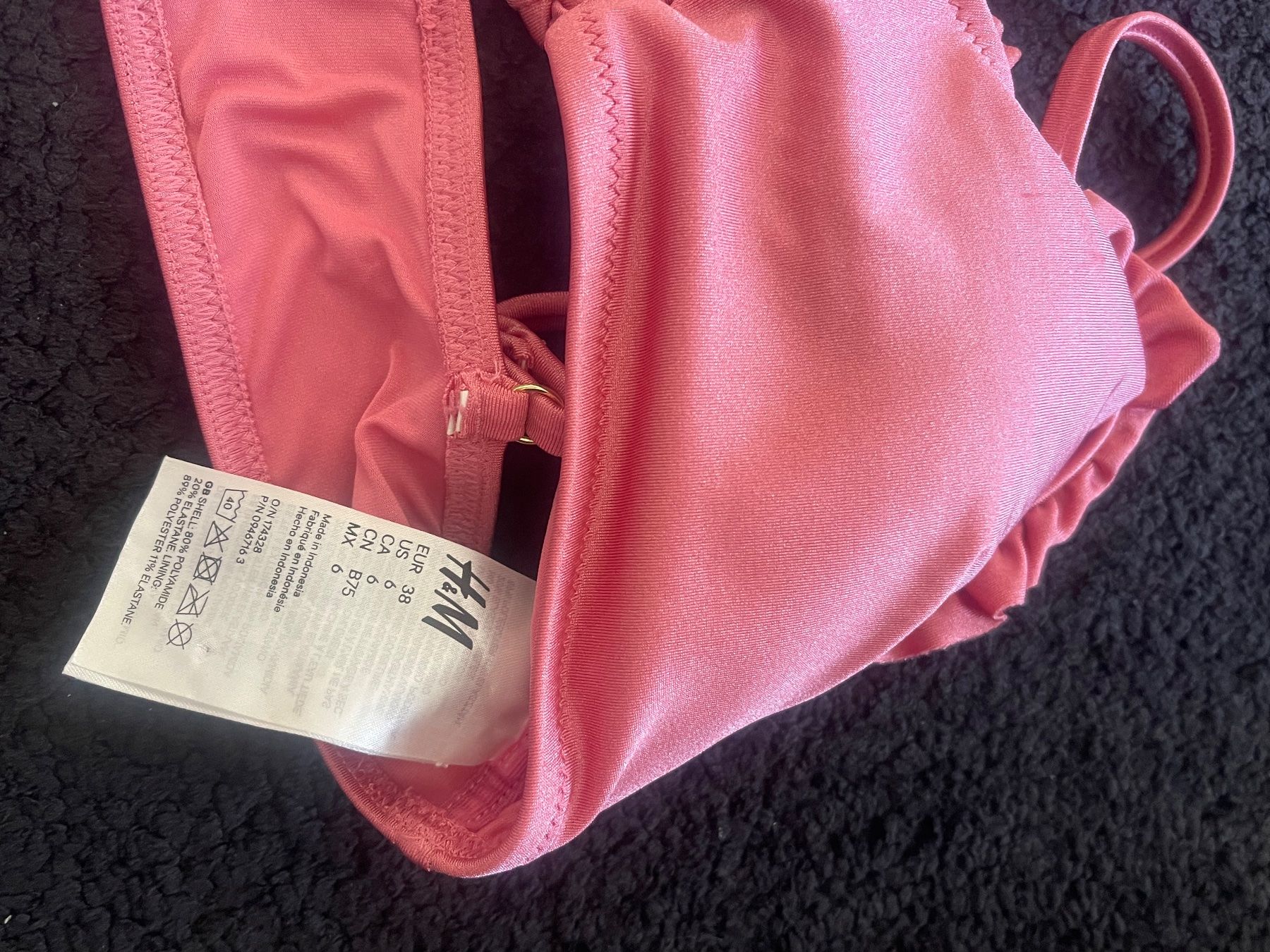 H&M Badekleider & Bikinis: Bikini H&M Rosé, Gr 38/40, neu – Gebraucht aus Wangen b. Olten von VeraHa 1