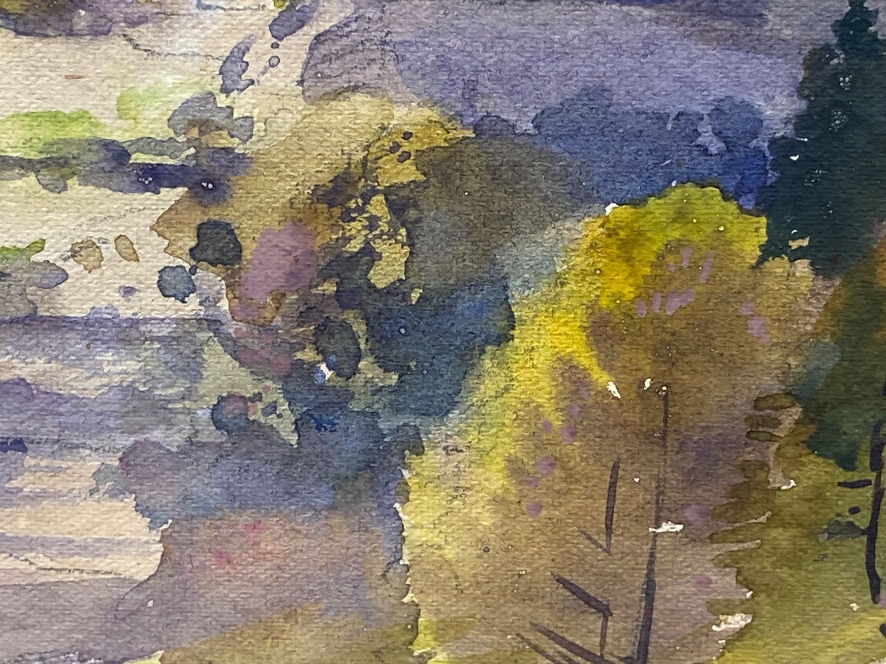 Dipinti: Laupen . ( aquarelle) – Usato da Biel/Bienne venduto da sol_7wtq 6