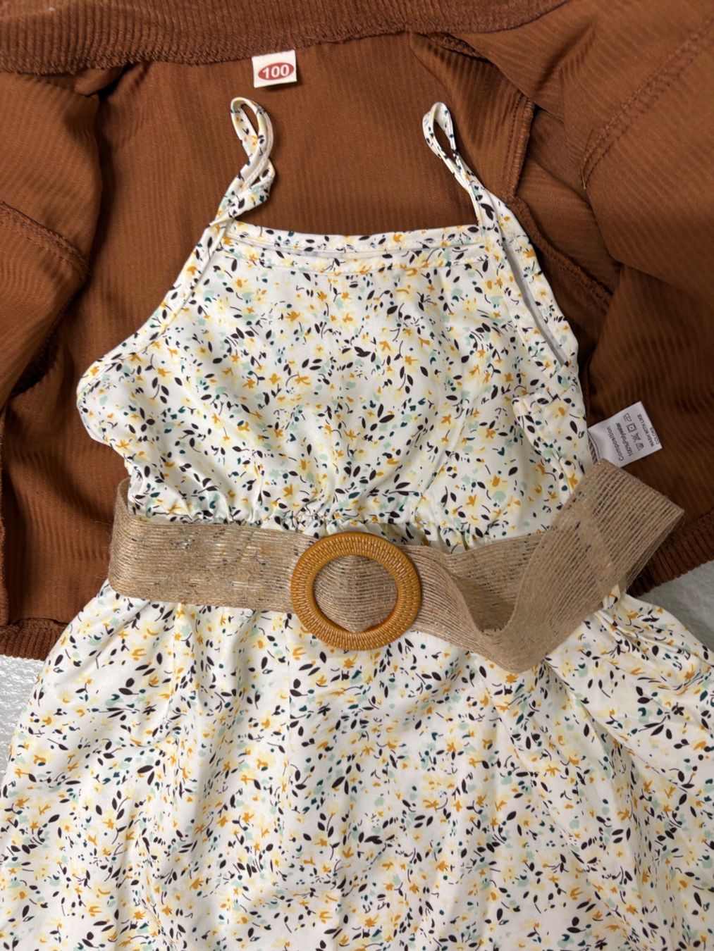 Kleider & Röcke: Kleid mit Jacke Blumenmuster – Neu (gemäss Beschreibung) aus St.Gallen von Bigdisch 2